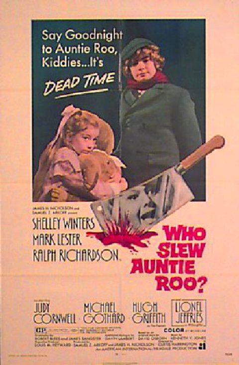 Whoever Slew Auntie Roo? Original 1973 U.S. One Sheet Movie Poster