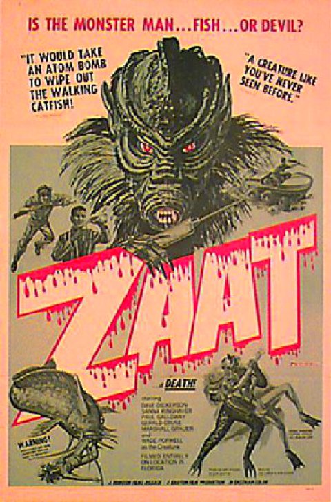 Zaat Original 1982 U.S. One Sheet Movie Poster