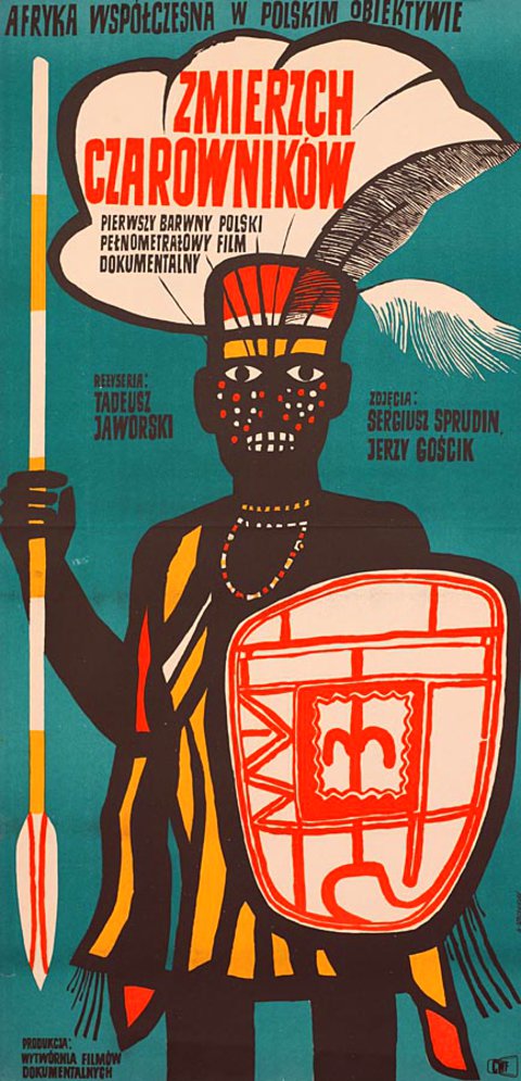 ZMIERZCH CZAROWNIKOW ca. 1960 Polish Poster