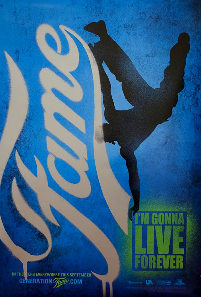Fame 2009 U.S. One Sheet Poster