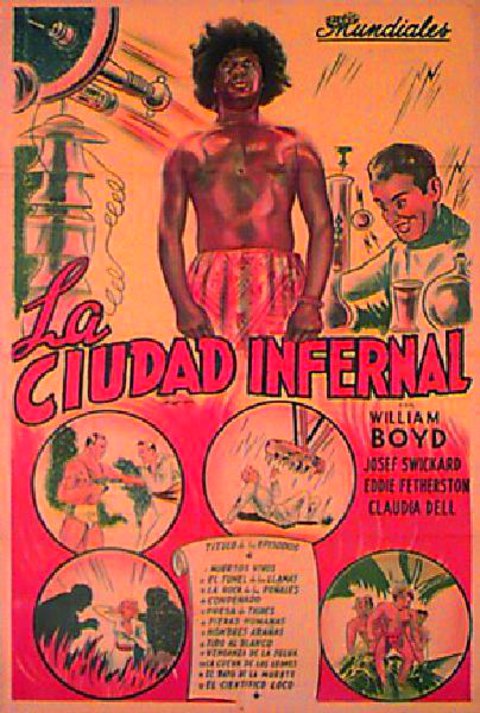 The Lost City Original 1935 Argentine Movie Poster