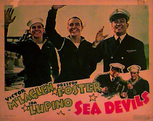 Sea Devils Original 1937 U.S. Scene Card