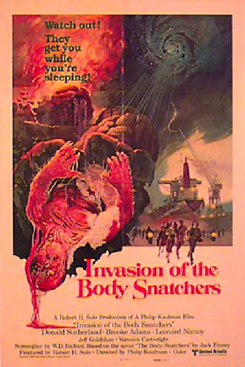 Invasion of the Body Snatchers Original 1978 U.S. One Sheet Movie Poster