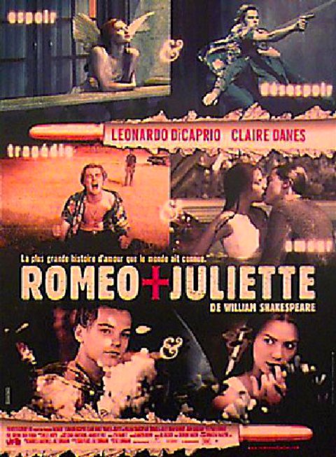 Romeo and Juliet Original 1996 French Petite Movie Poster