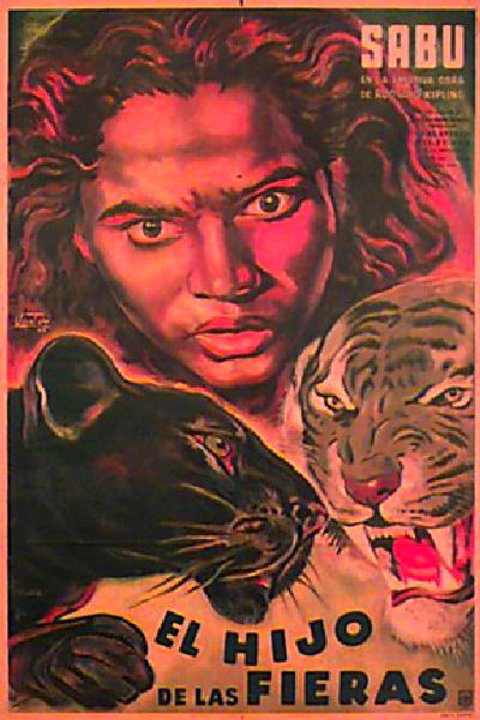 Jungle Book Original 1946 Argentine Movie Poster