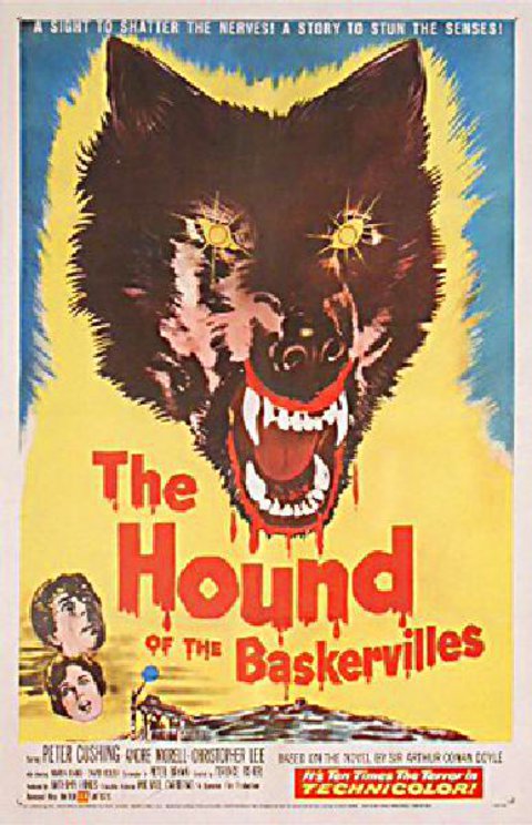 The Hound of the Baskervilles Original 1959 U.S. One Sheet Movie Poster
