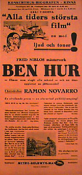 ben hur 1925 poster