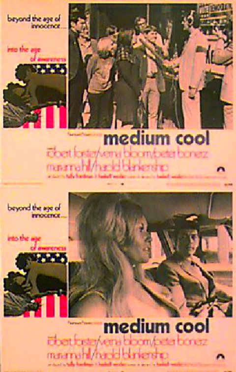 Medium Cool Original 1969 U.S. Scene Card Set of 3