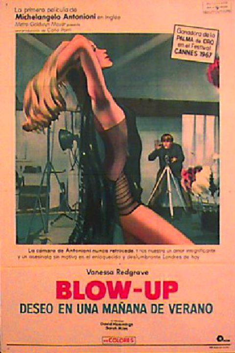 Blow-Up Original 1966 Argentine Movie Poster