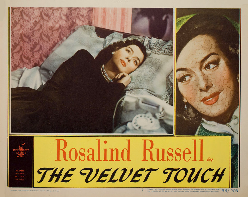 The Velvet Touch 1948 U.S. Scene Card