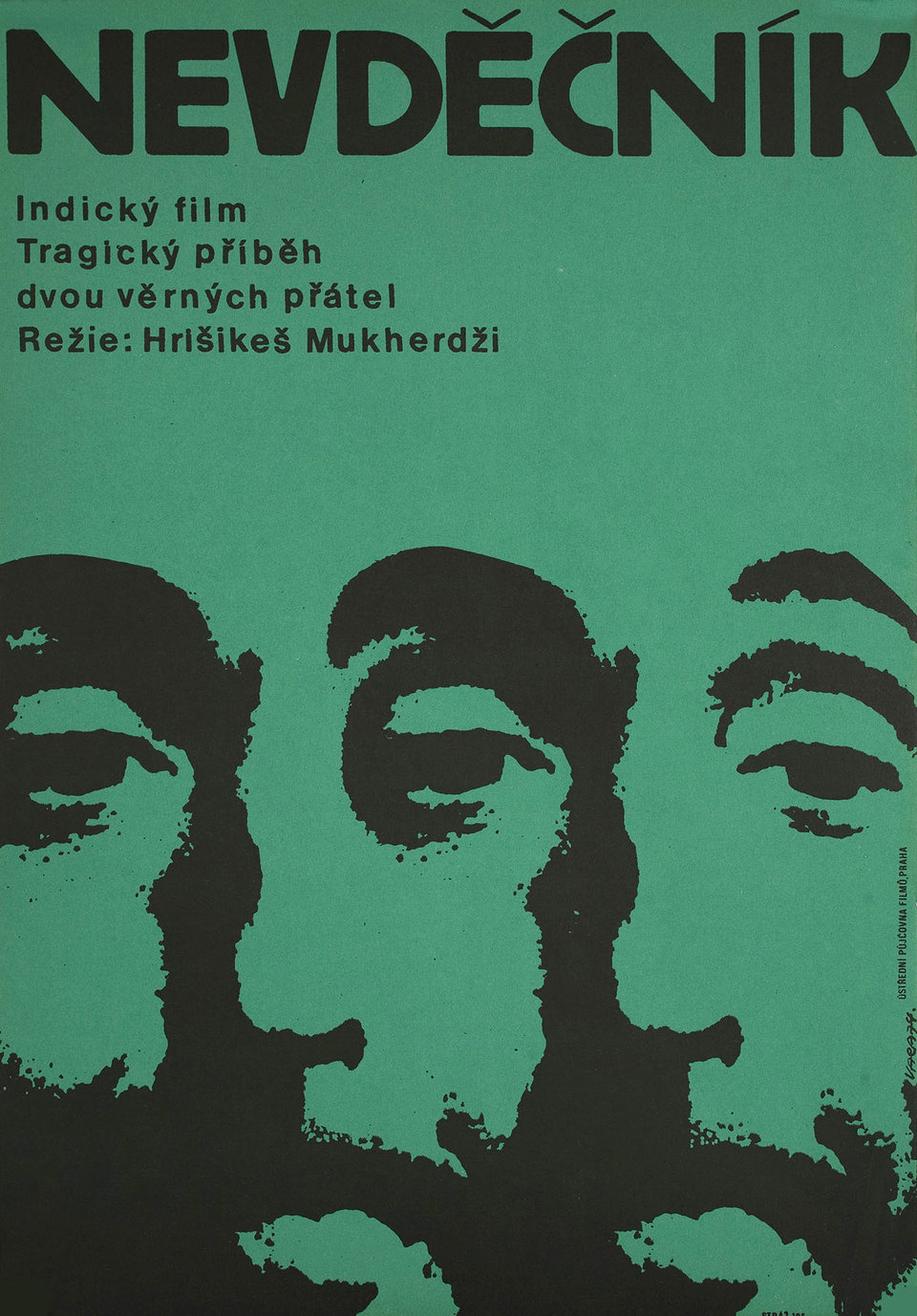 Traitor Original 1974 Czech A3 Movie Poster