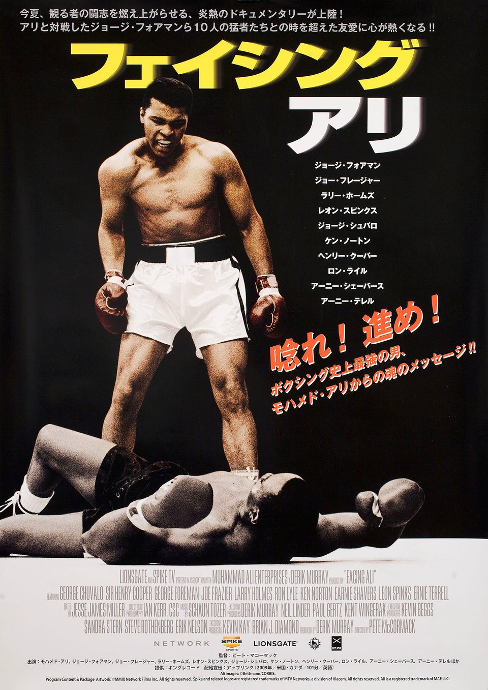 Facing Ali Original 2009 Japanese B2 Movie Poster