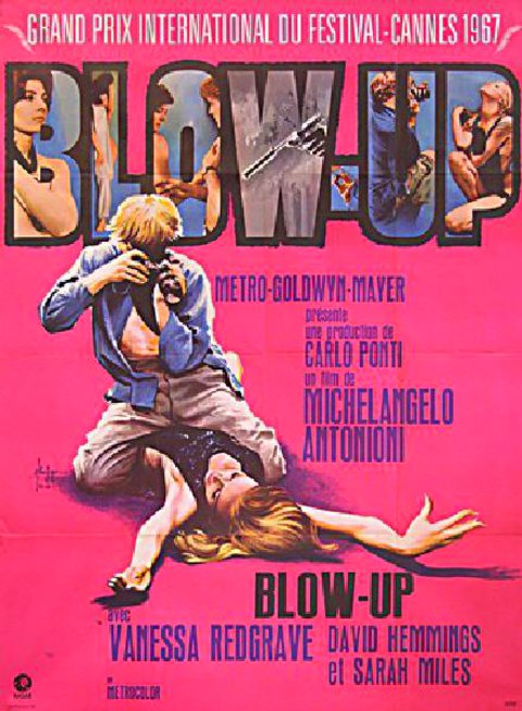 Blow-Up Original 1966 French Moyenne Movie Poster