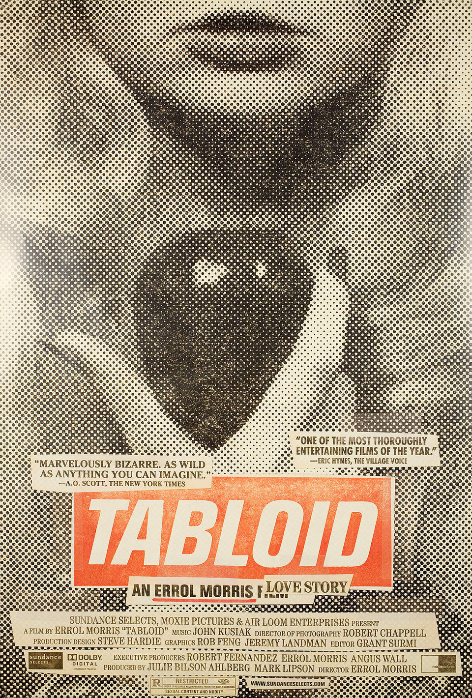 Tabloid 2011 U.S. One Sheet Poster