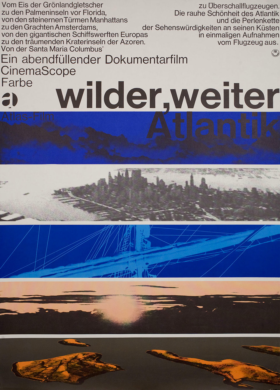 River of the Ocean Original 1963 German A1 Movie Poster