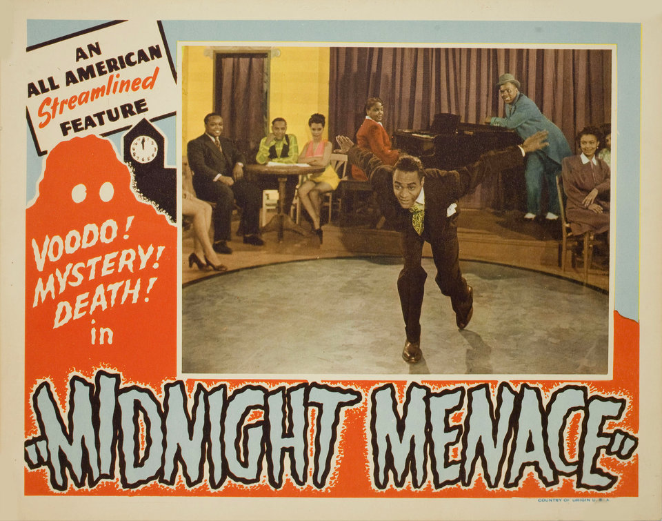 Midnight Menace Original 1946 U.S. Scene Card