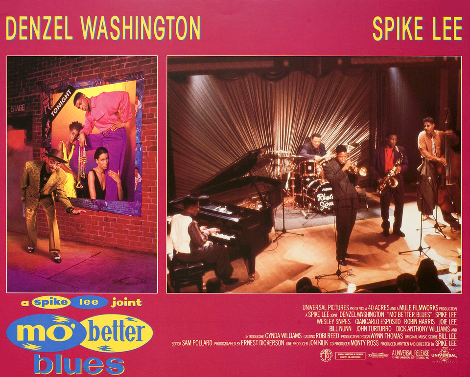 Mo' Better Blues Original 1990 U.S. Scene Card