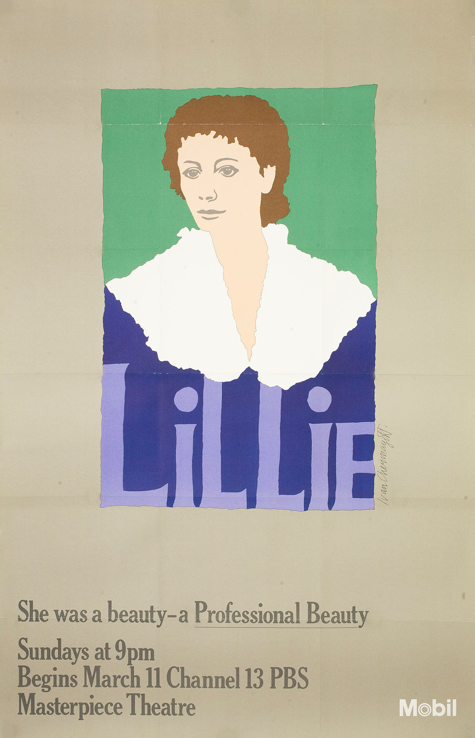 Lillie 1978 U.S. Half Subway Poster