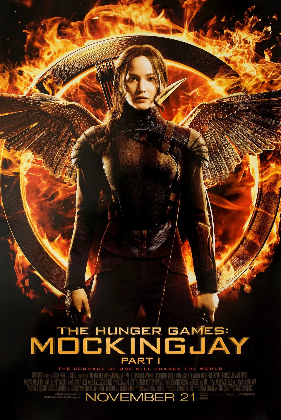 The Hunger Games: Mockingjay - Part 1 Original 2014 U.S. Mini Movie Poster