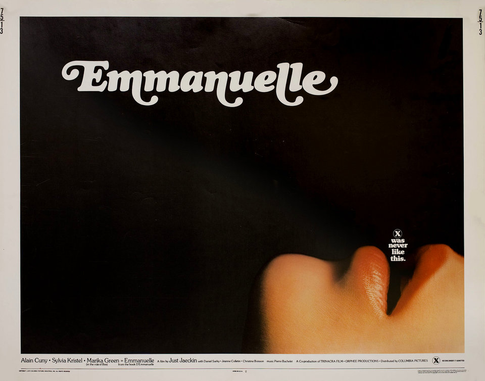 Emmanuelle Original 1975 U.S. Half Sheet Movie Poster