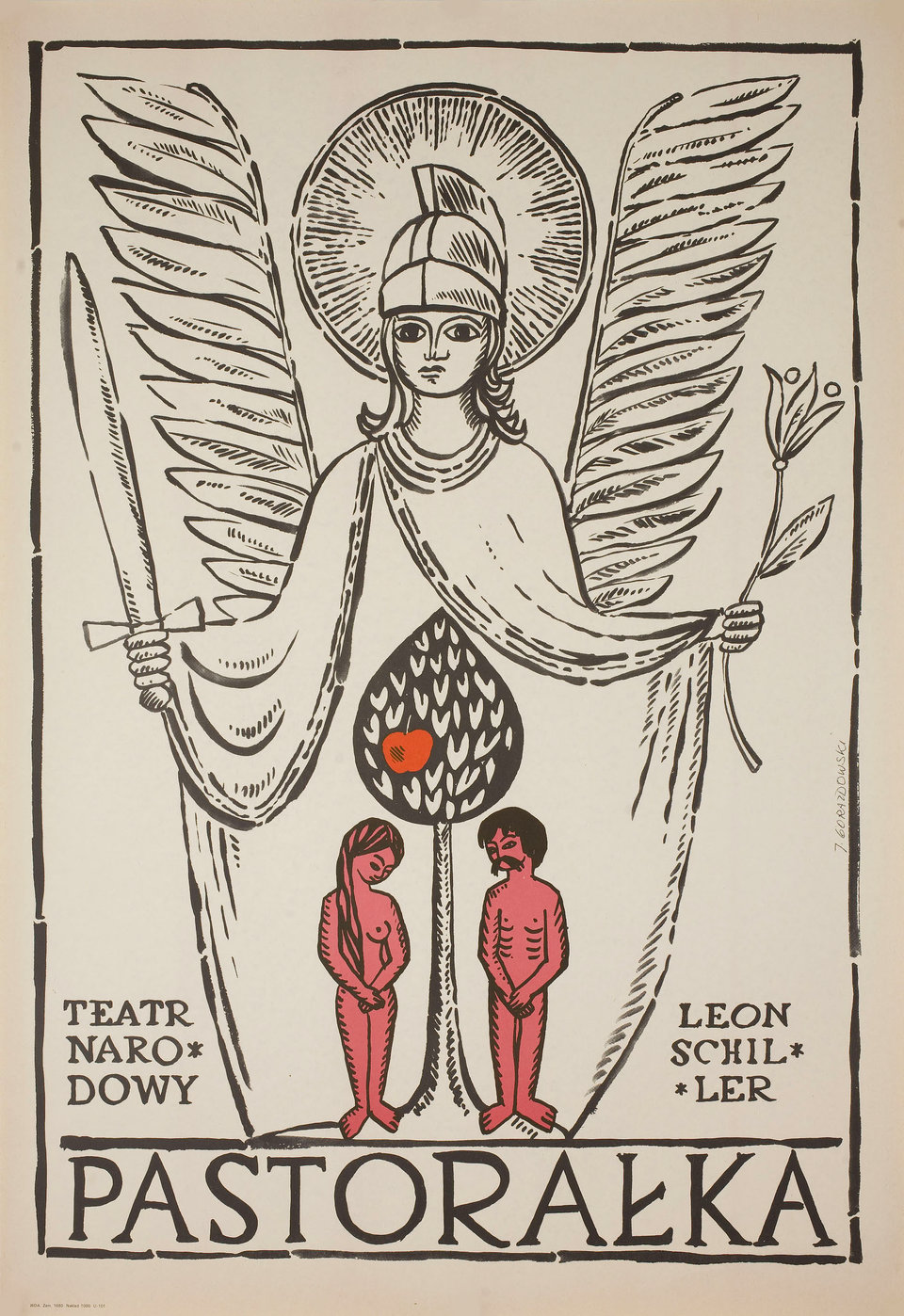 Pastoralka 1986 Polish B1 Poster