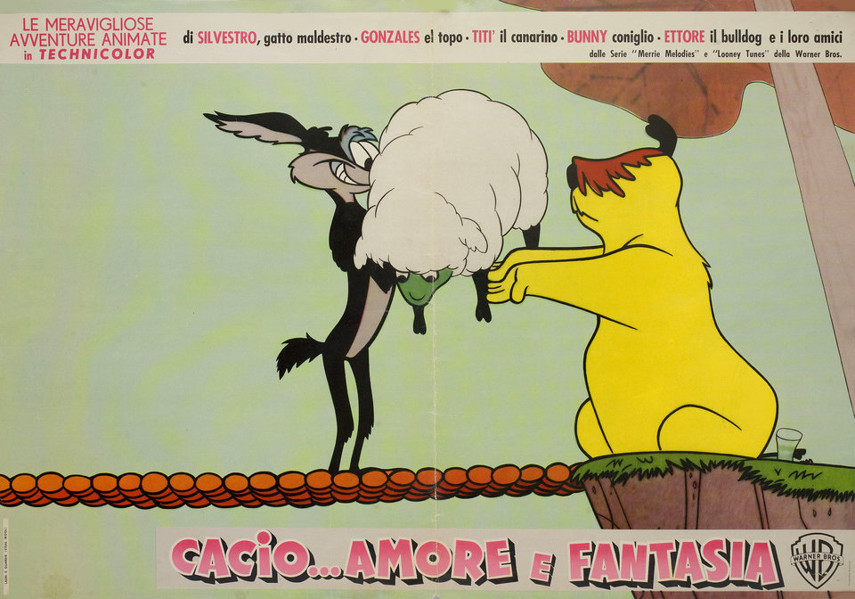 Cacio... Amore E Fantasia Original 1960s Italian Fotobusta Movie Poster