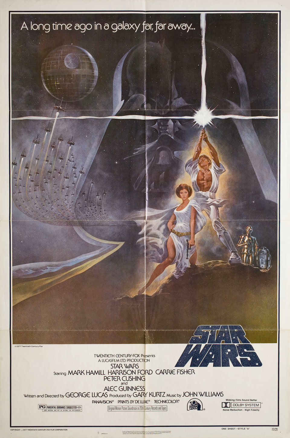 Star Wars 1977 U.S. One Sheet Poster
