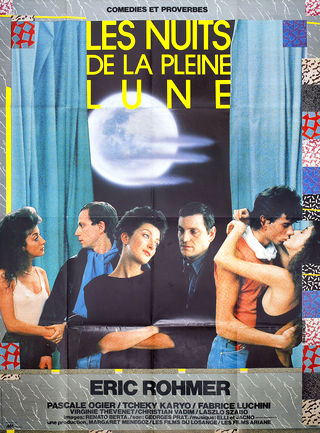 Full Moon in Paris (1984) Original Movie Posters