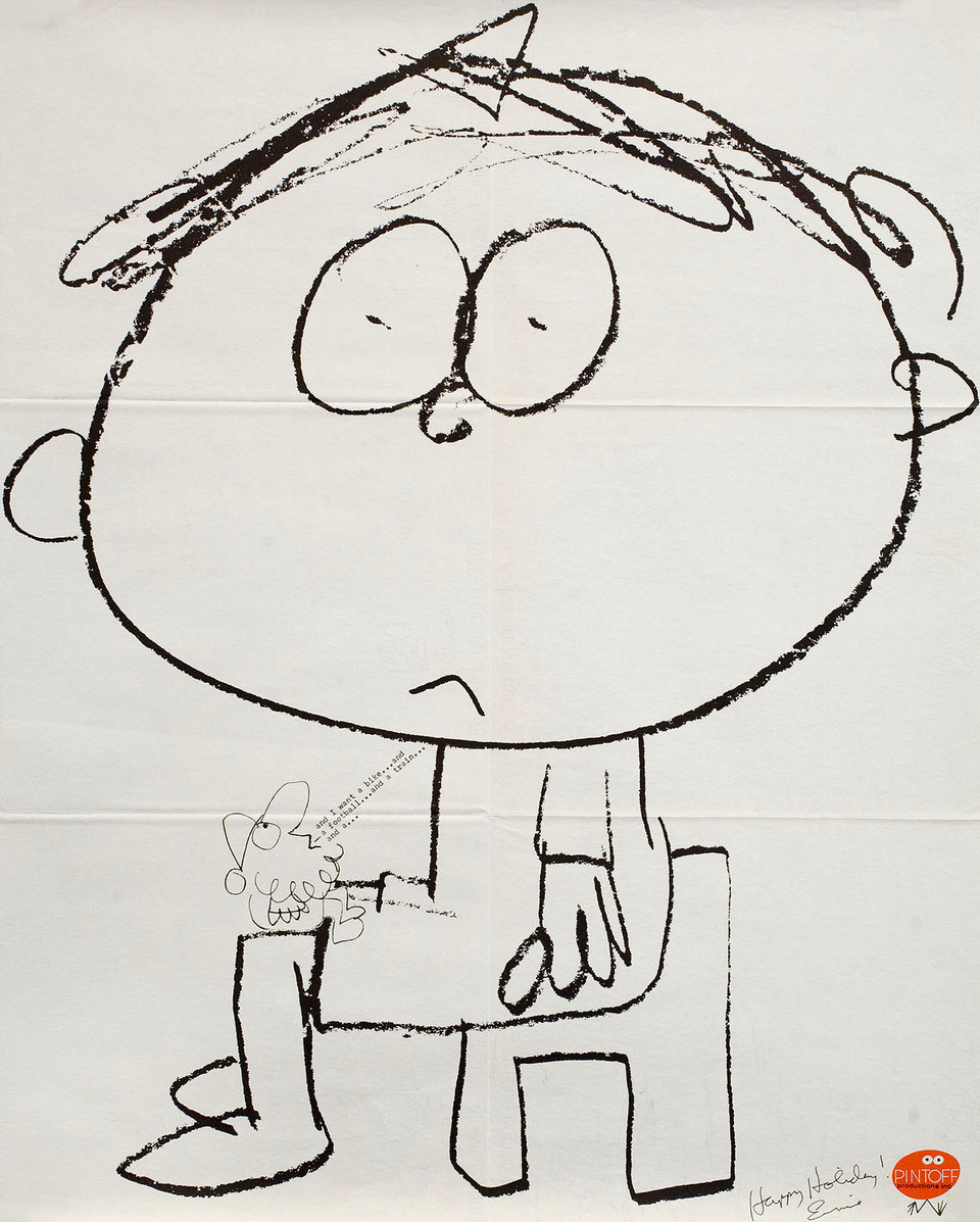 Pintoff Productions - And I Want a Bike... Original 1960s U.S. Poster Signed by Ernest Pintoff