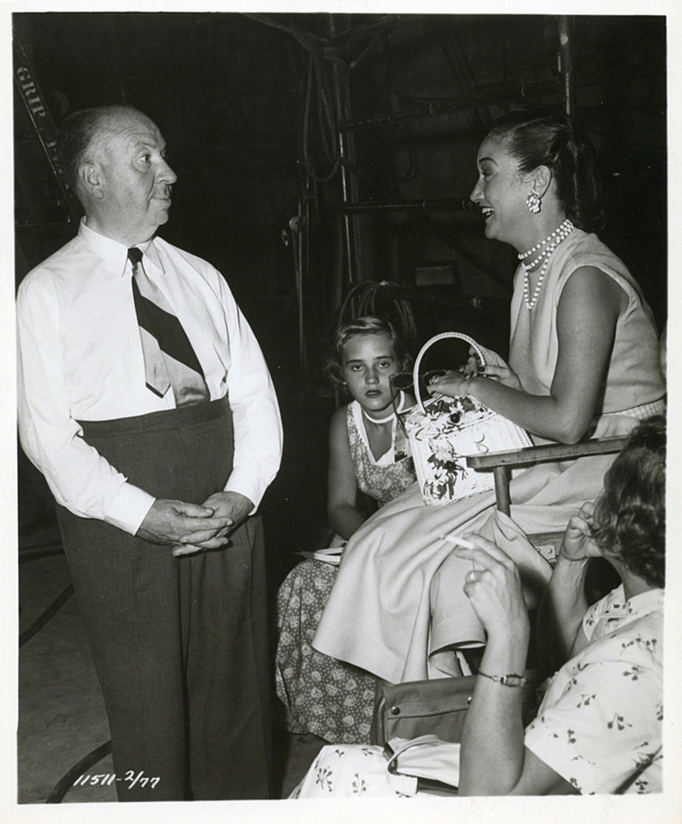 Alfred Hitchcock Original 1955 U.S. Portrait Photo