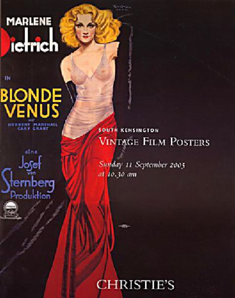 Christie's London, Vintage Film Posters Original 2005 U.S. Catalog