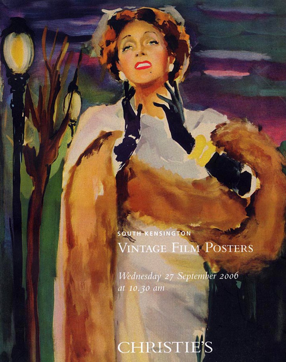 Christie's London, Vintage Film Posters 2006 U.S. Catalog