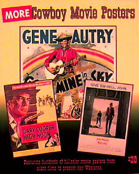 More Cowboy Movie Posters Original 1997 U.S. Book