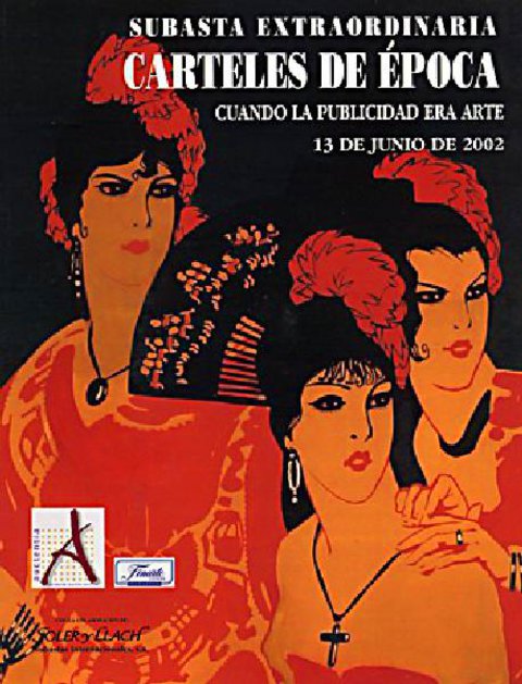 Soler y llach: Carteles de epoca Original 2002 Spanish Catalog