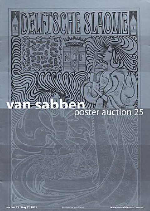 Van Sabben, Poster Auction 25 Original 2005 U.S. Catalog
