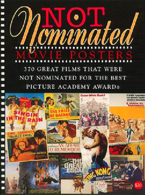 Not Nominated Movie Posters Original 2001 U.S. Book