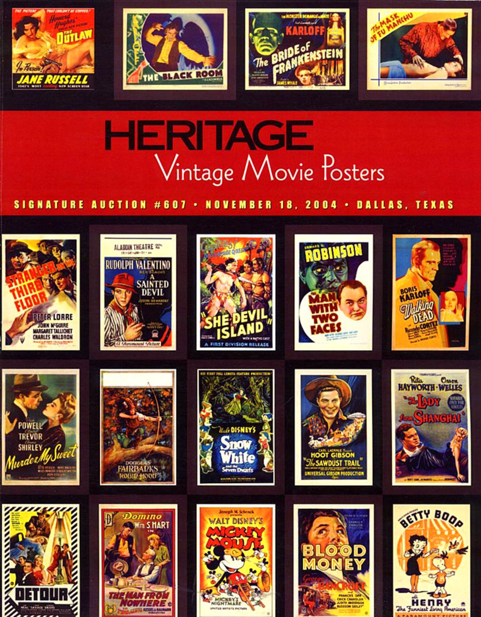 Heritage Auctions, Vintage Movie Poster Auction 2004 U.S. Catalog