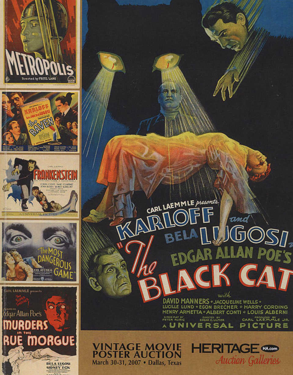 Heritage Auctions, Vintage Movie Poster Auction Original 2007 U.S
