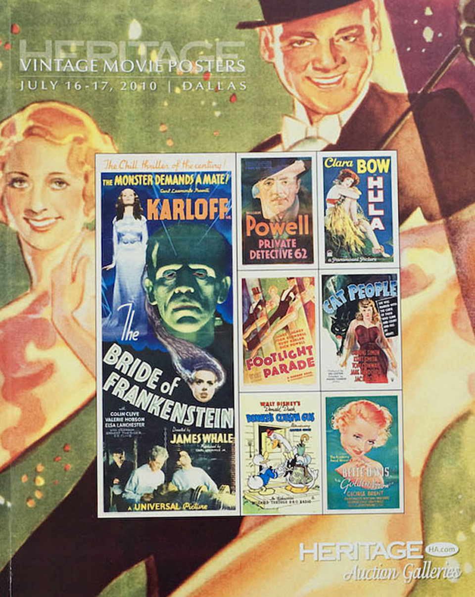 Heritage Auctions, Vintage Movie Poster Auction 2010 U.S. Catalog