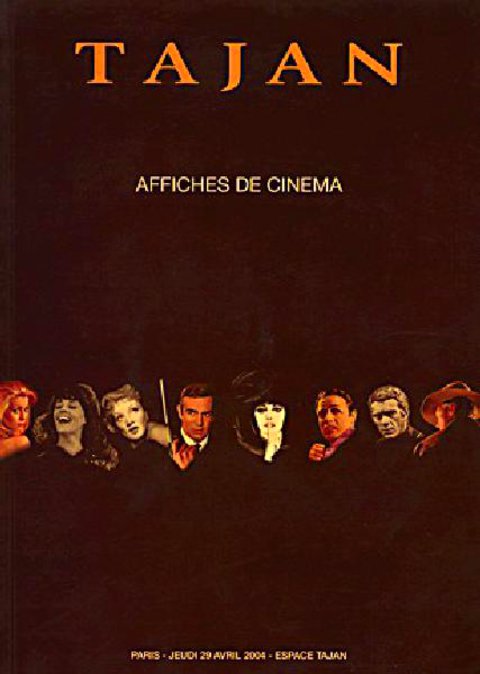 Tajan, Affiches de cinema Original 2004 French Catalog