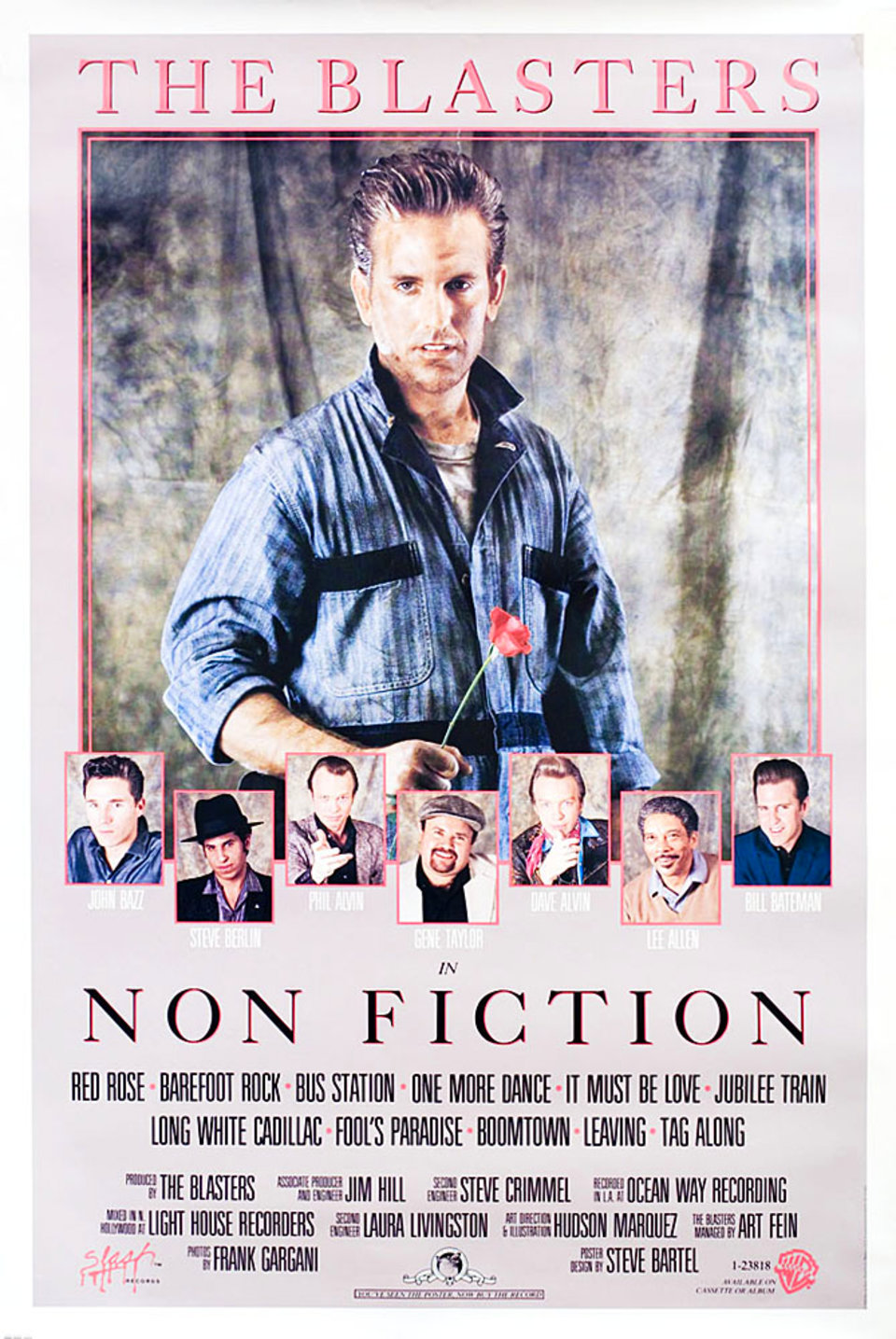 The Blasters: Non-Fiction Original 1982 U.S. Poster