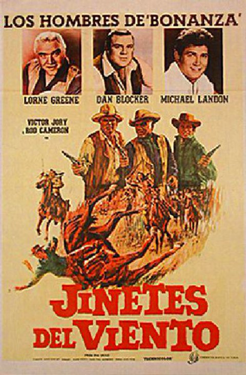 BONANZA Original 1960s Argentine Movie Poster