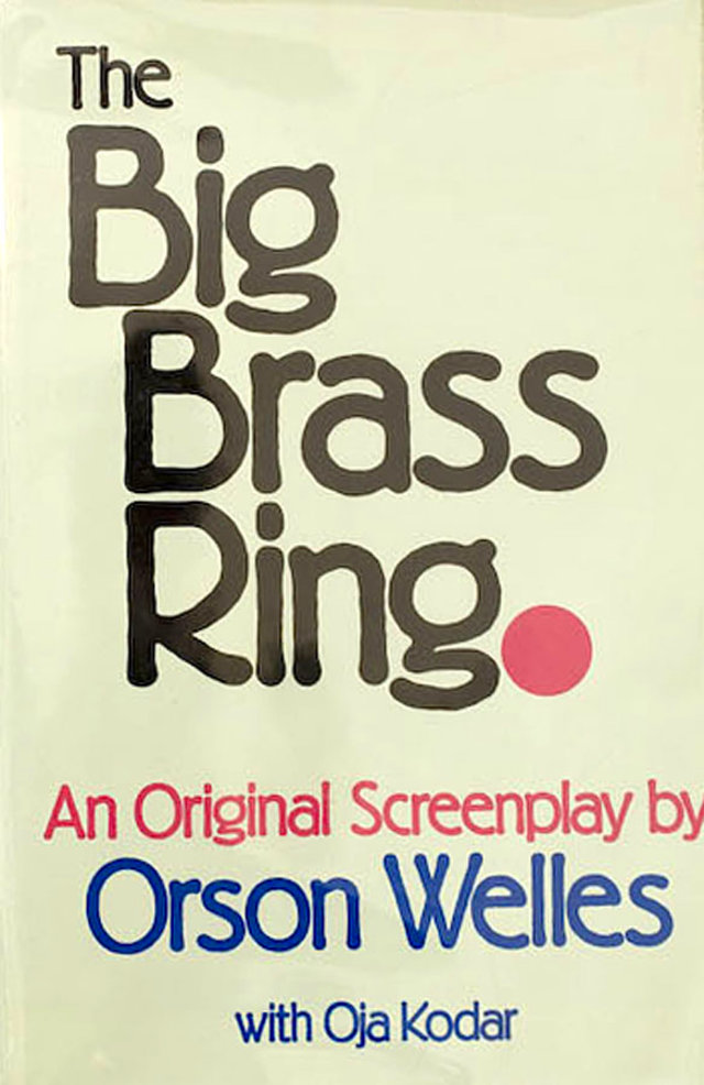 The Big Brass Ring Original 1987 U.S. Book
