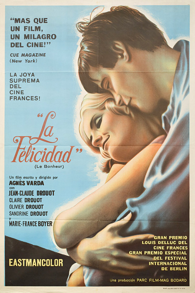 Le Bonheur Original 1965 Argentine Movie Poster
