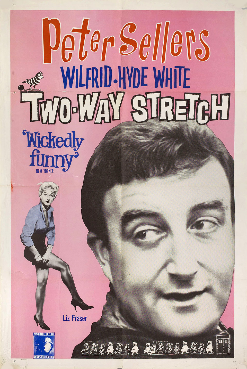 Two-Way Stretch Original 1960 U.S. One Sheet Movie Poster