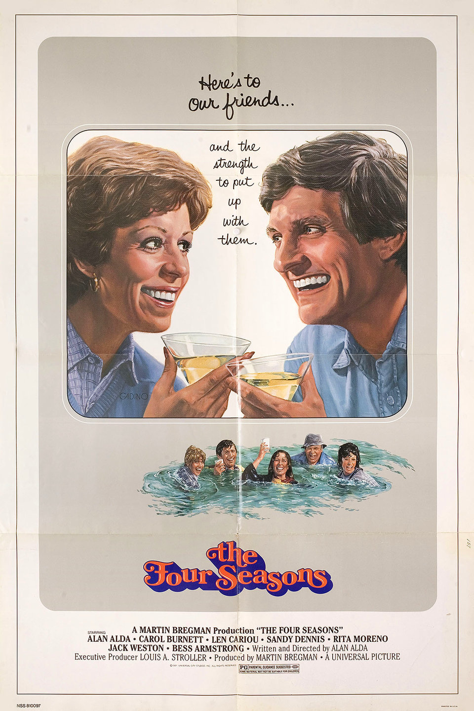 The Four Seasons 1981 U.S. One Sheet Poster
