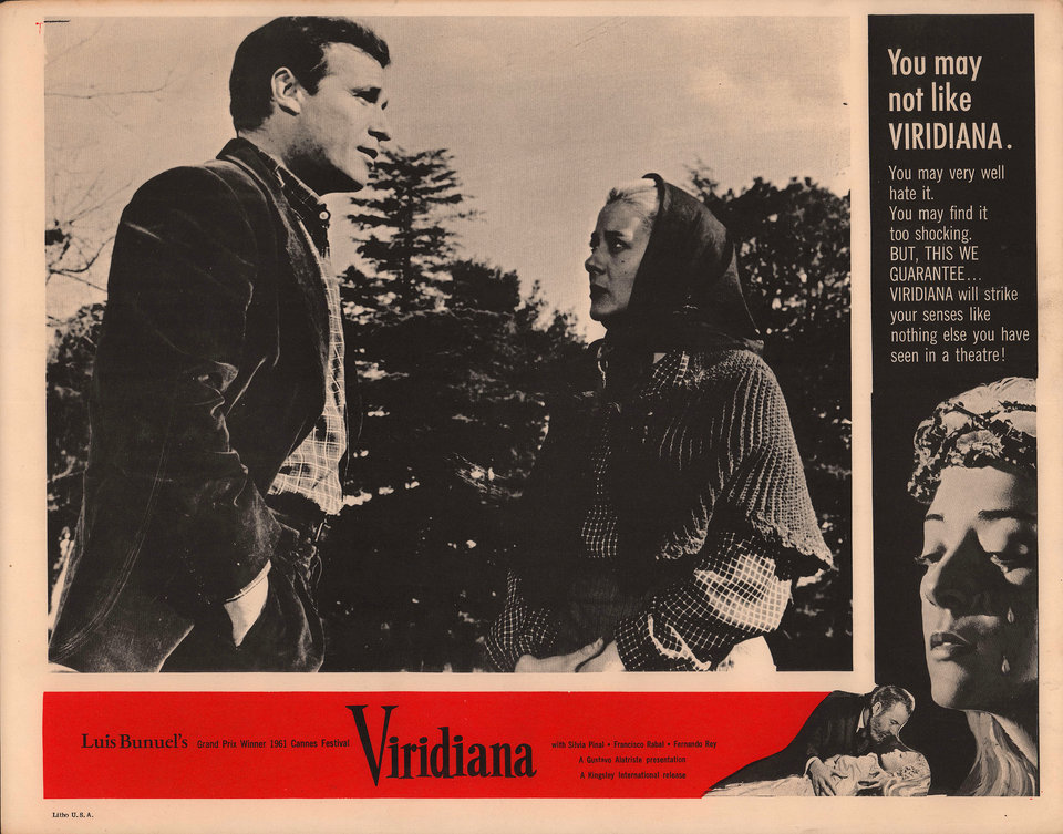 Viridiana 1961 U.S. Scene Card