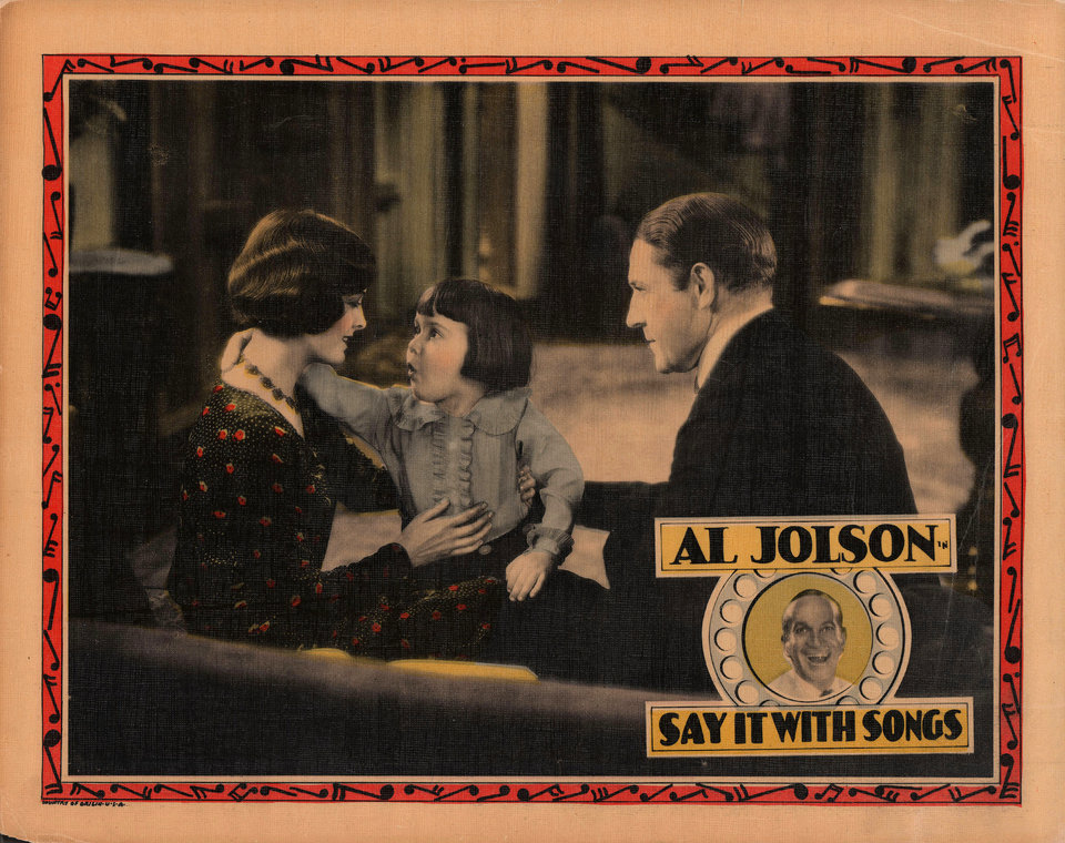 Say It with Songs Original 1929 U.S. Scene Card