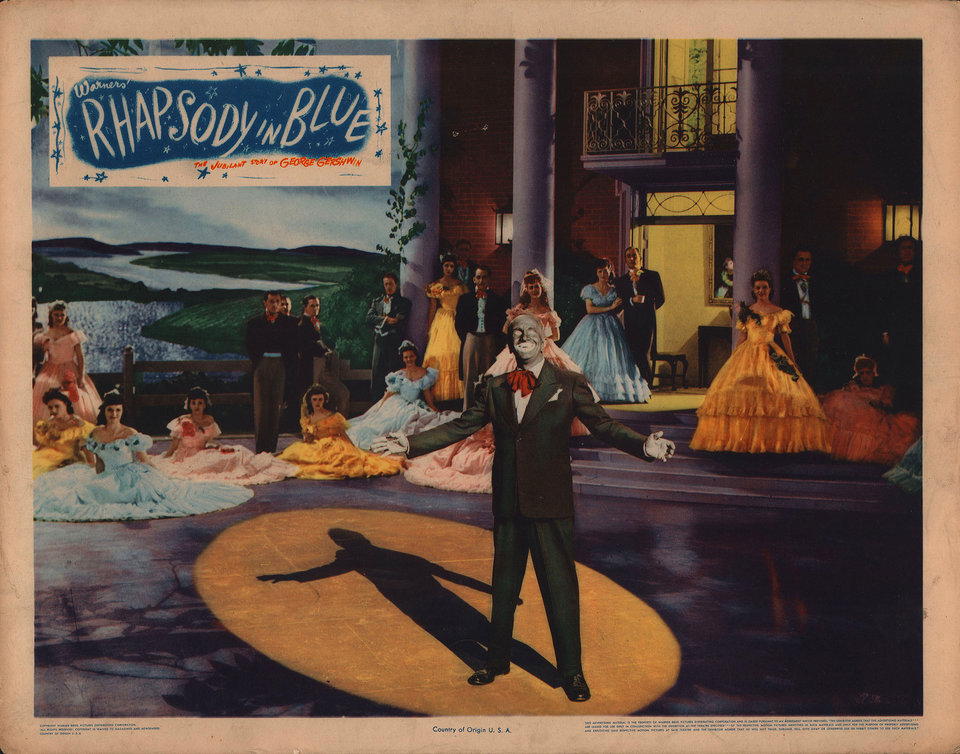Rhapsody in Blue Original 1945 U.S. Scene Card