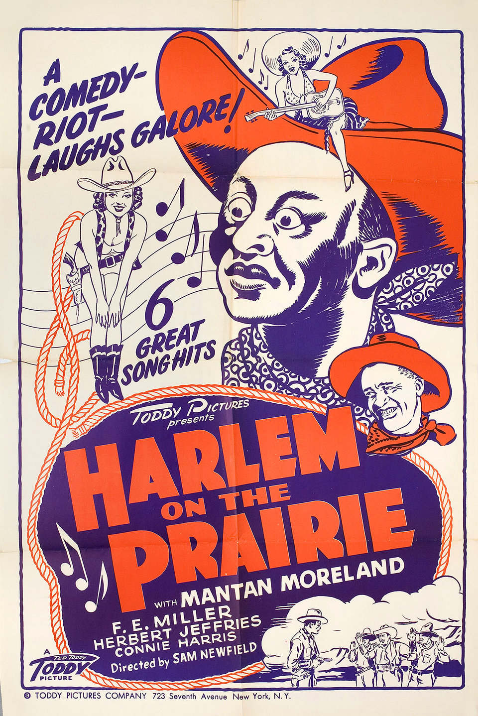 Harlem on the Prairie Original R1948 U.S. One Sheet Movie Poster